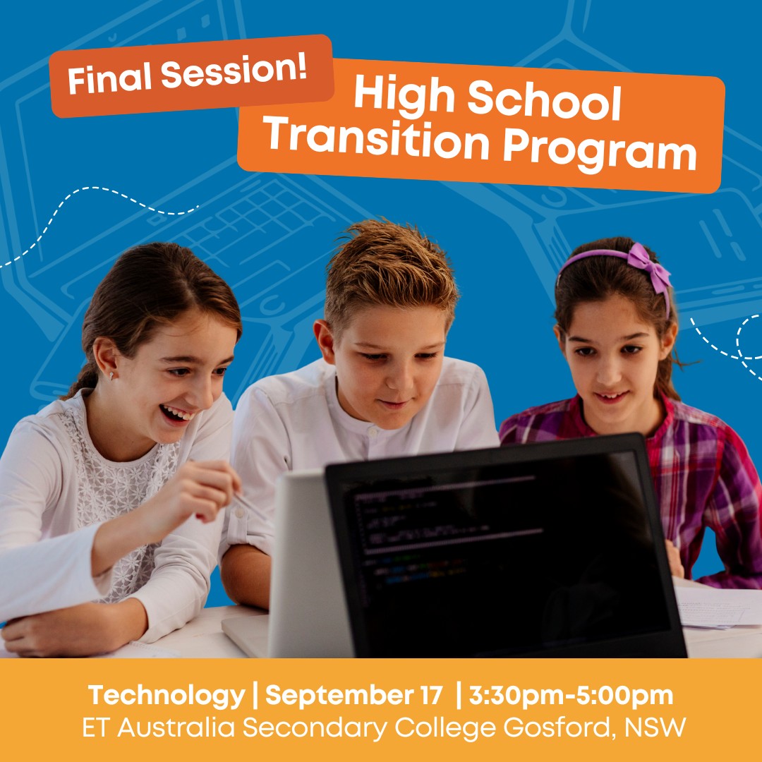 ET - Join us for the 4th and final session of our High School ...