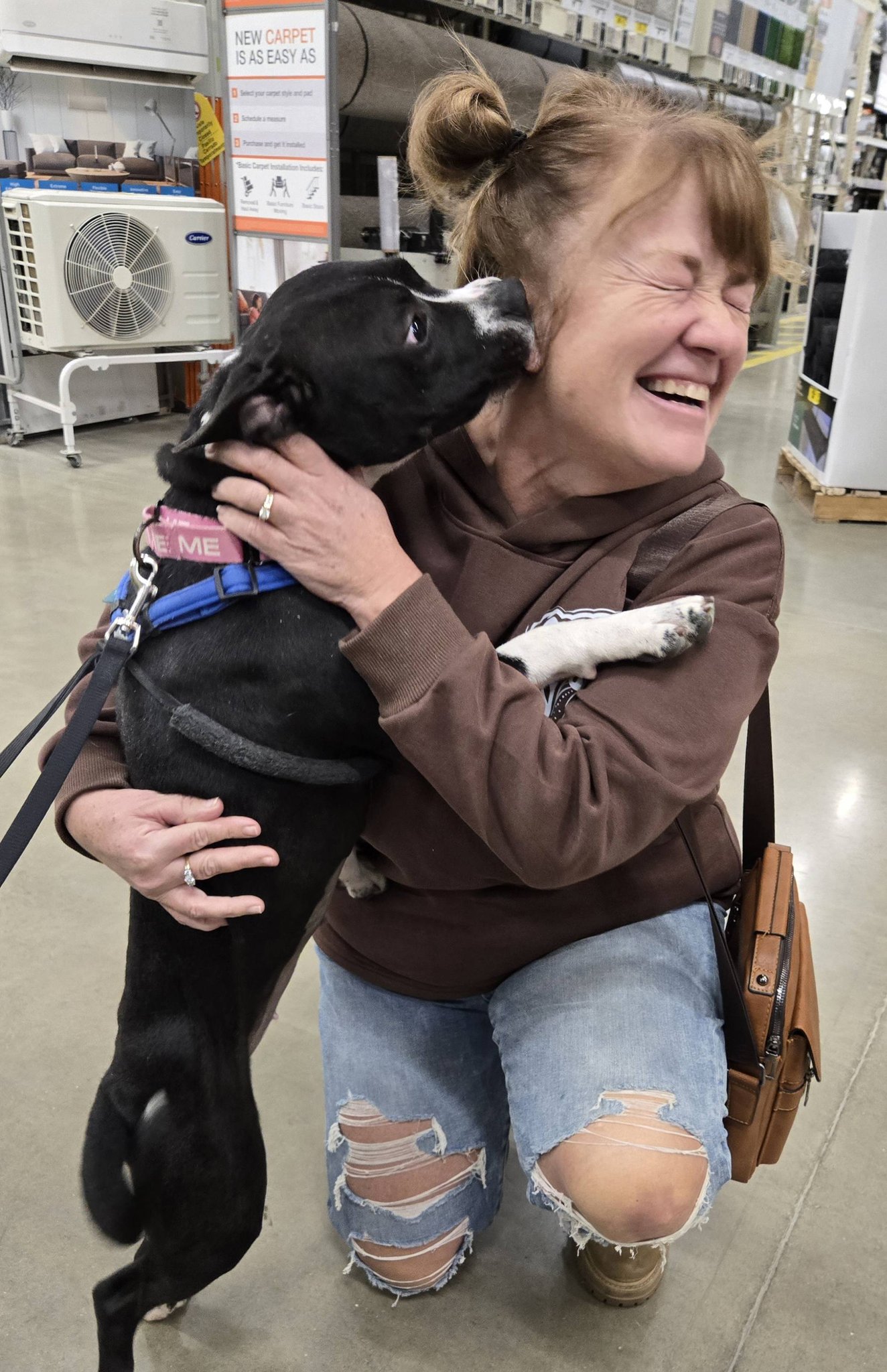 Humane - Sharing puppy kisses with a new friend! | Facebook