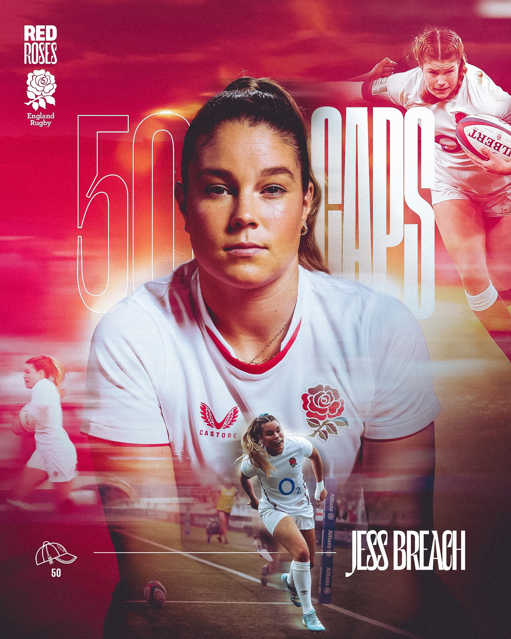 England Rugby - A 50th cap awaits Jess Breach this... | Facebook