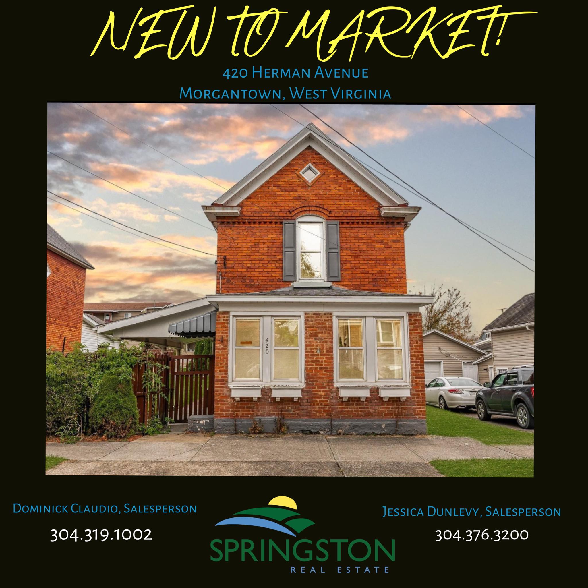 Springston - New Listing! Prime Morgantown location — close to WVU ...