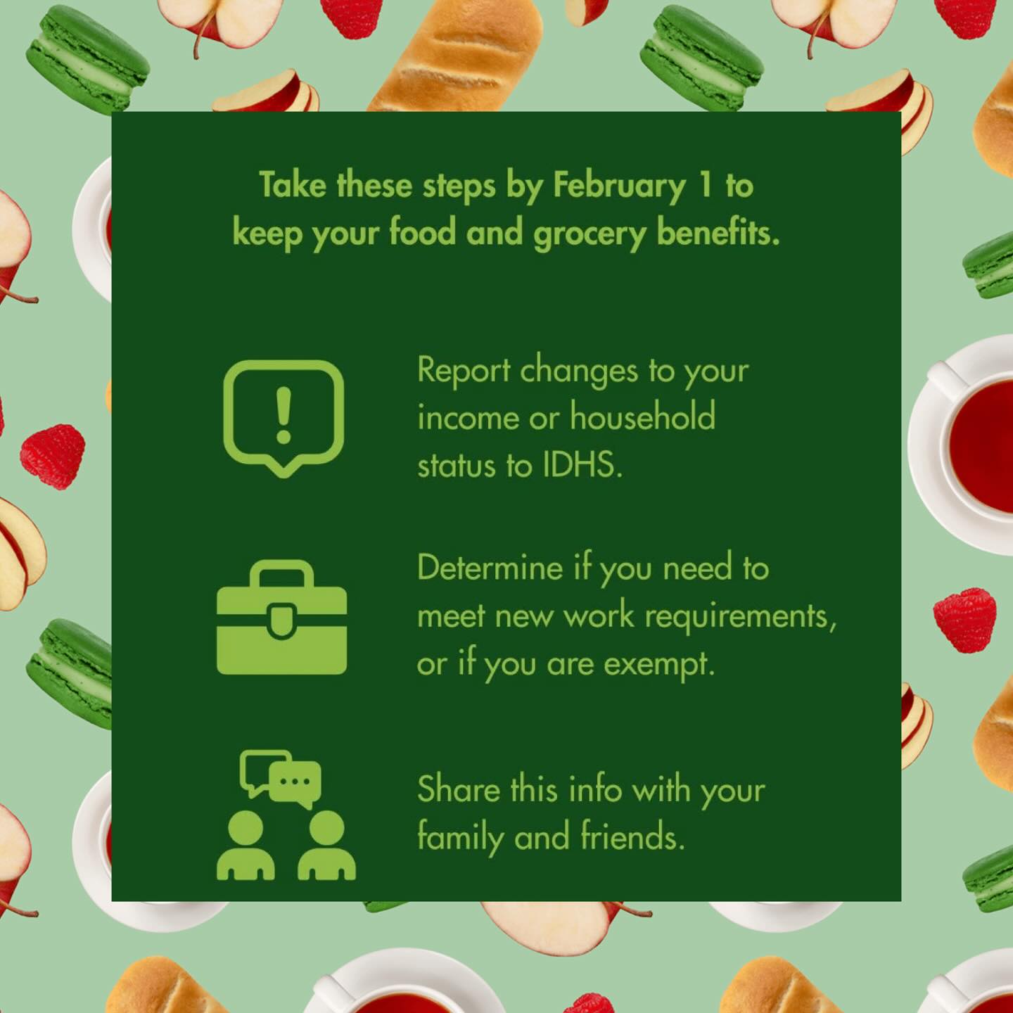 New - 🚨 Don’t lose your SNAP benefits! 🚨 Important updates could affect ...