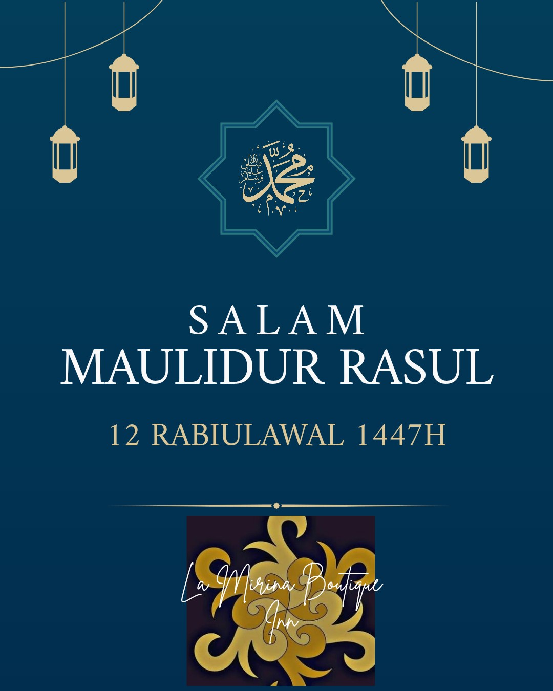 La - Happy Mawlid al-Rasul 1447H / 2025M Let us honor the birth of ...