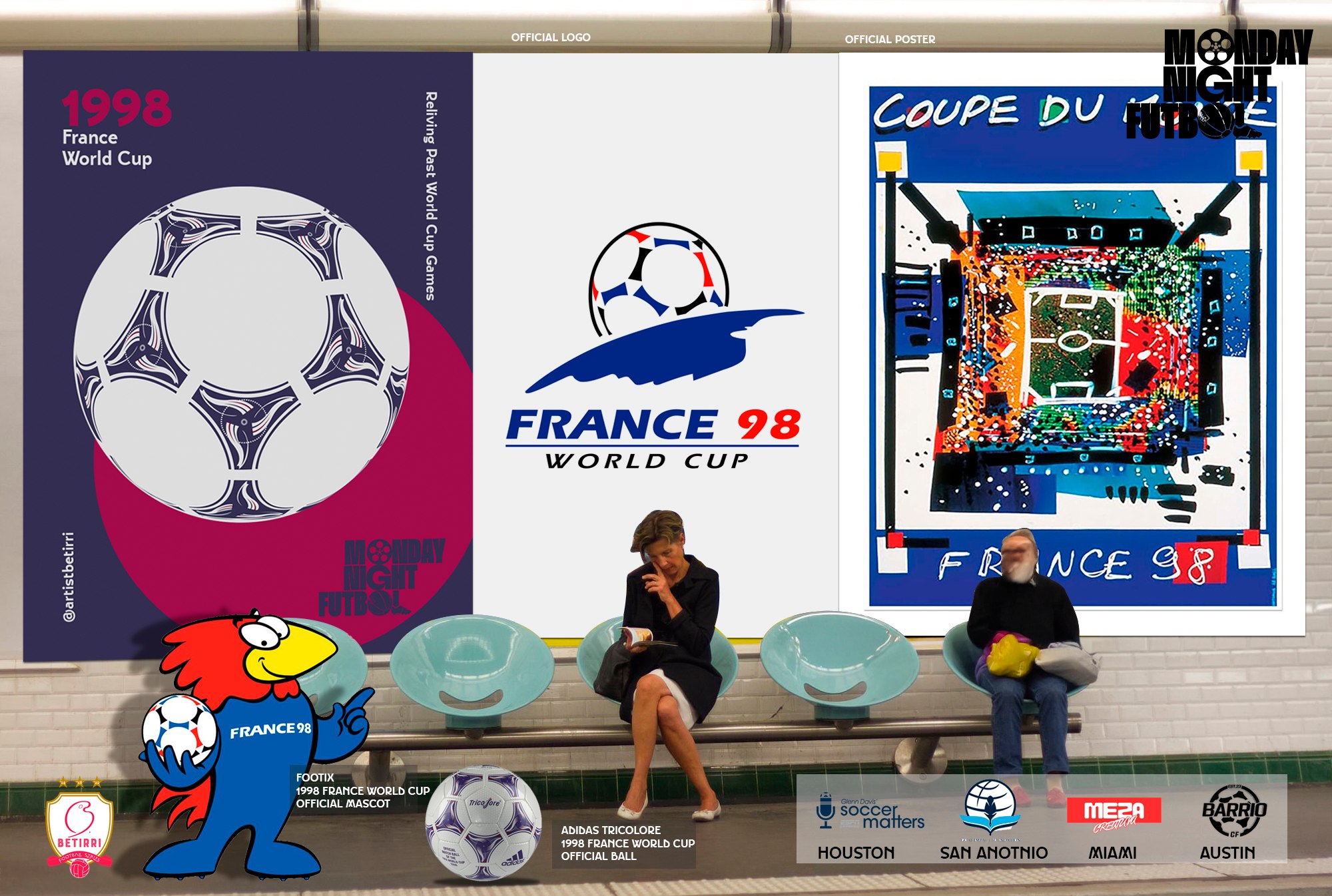 Revisiting the culture and design of the 1998 France World Cup 