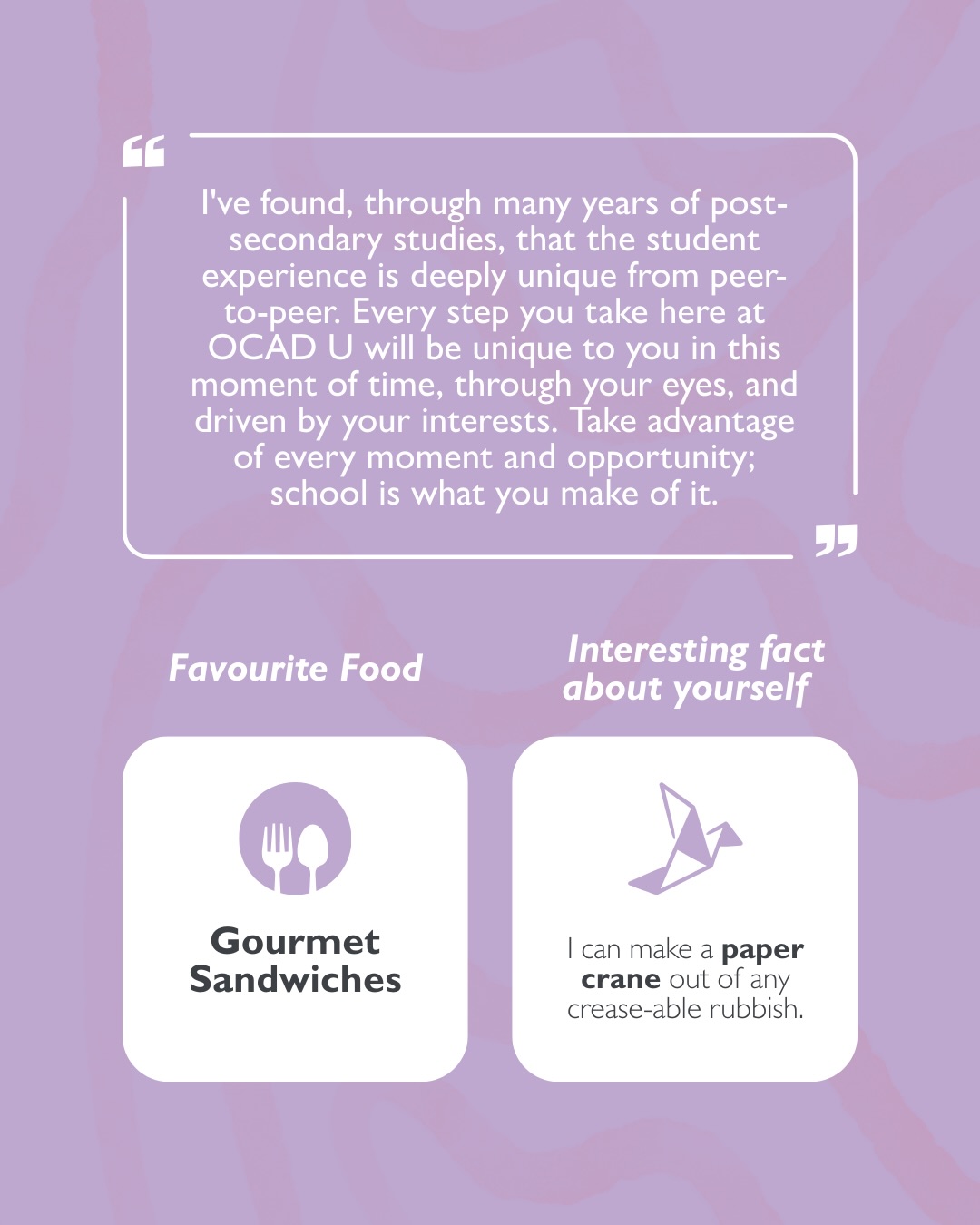 Meet Ashton Reed, your 2025/26... - OCAD Student Union | Facebook