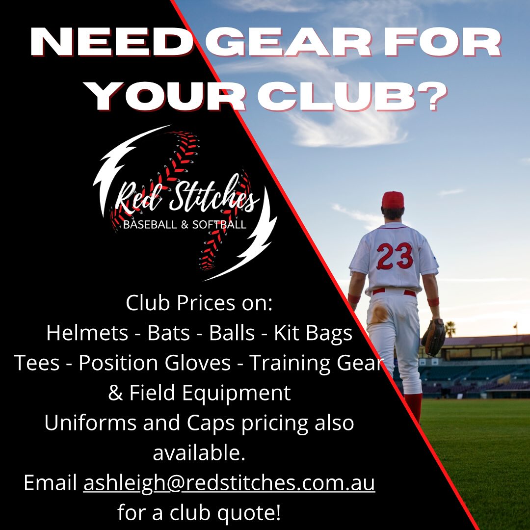 Red Stitches Baseball... - Red Stitches Baseball And Softball