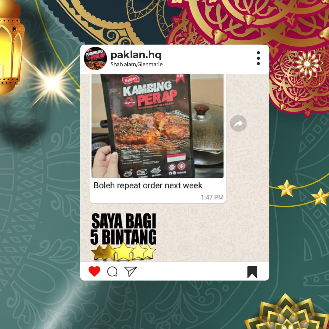 Pak Lan's - Customer Feedback Boleh repeat order lagi ha... | Facebook