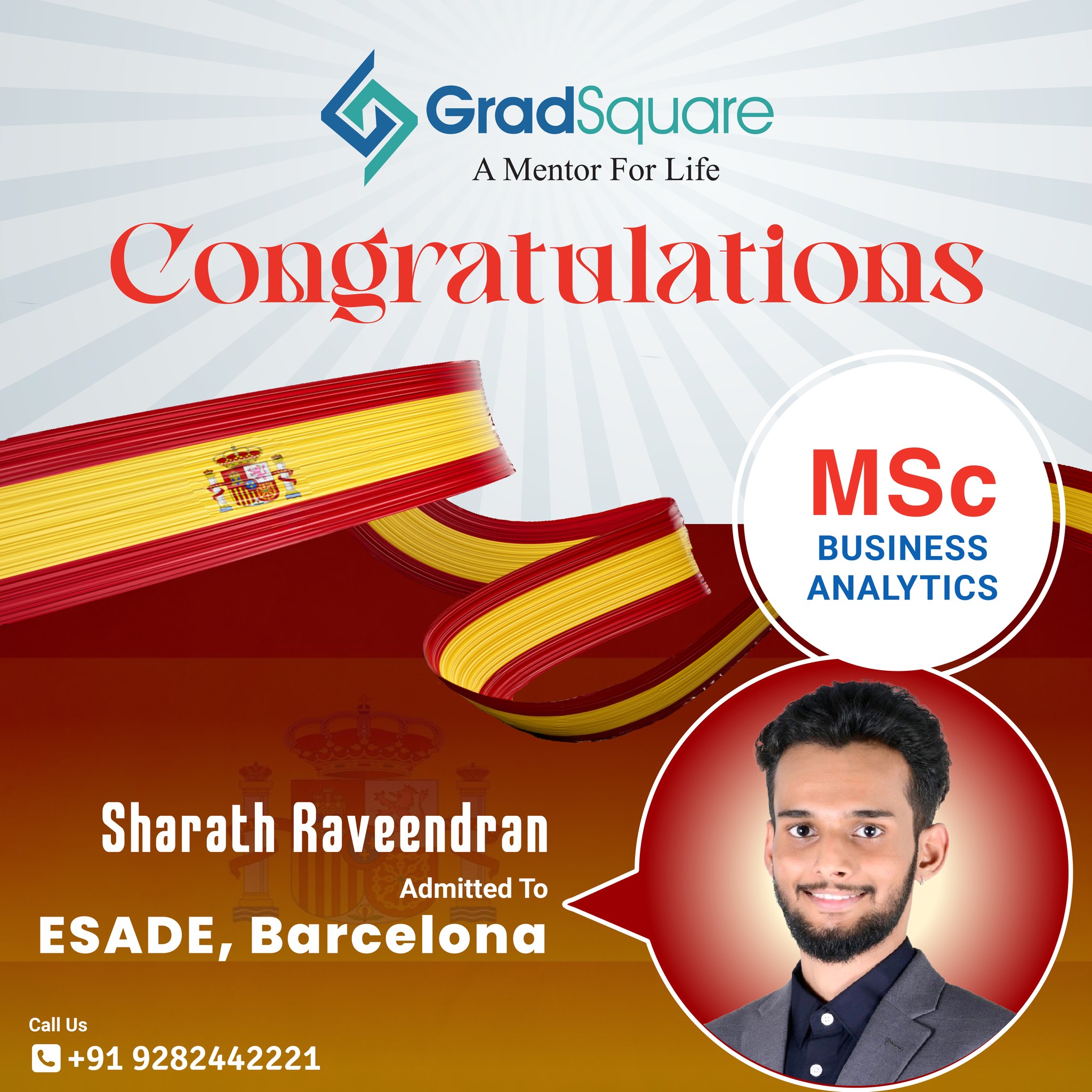 GradSquare - 🎉 We’re delighted to announce that Mr.... | Facebook