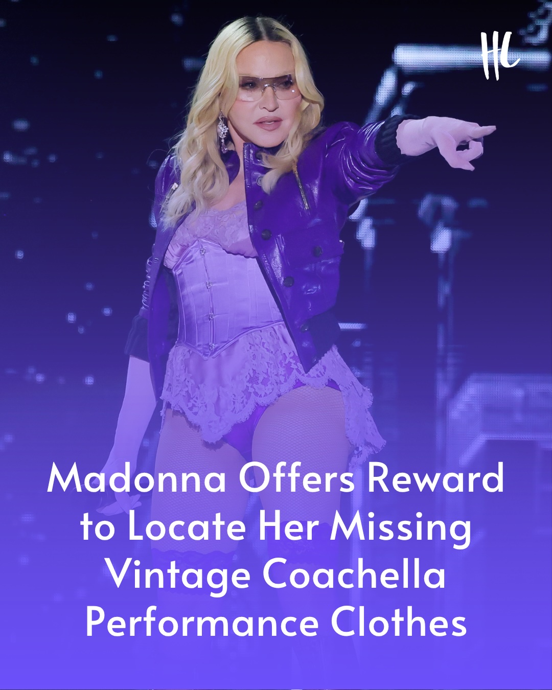 Madonna will offer a reward if anyone can contact her team about