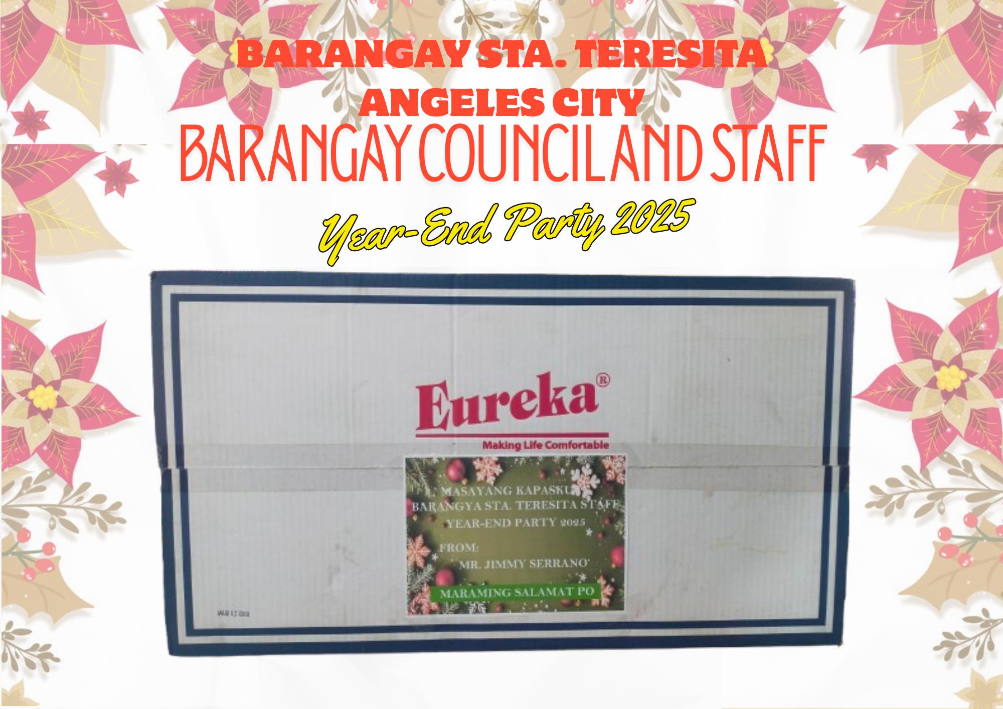 Barangay - 📣 Lubos na Pasasalamat! 🎉🙏 Taos-puso po kaming ...