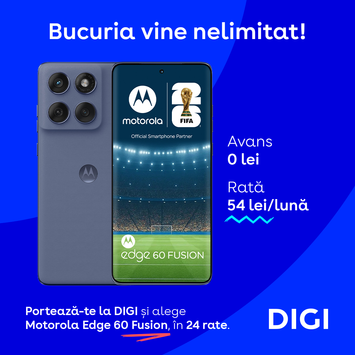 DIGI - Motorola Edge 60 Fusion duce totul în zona „instant ...