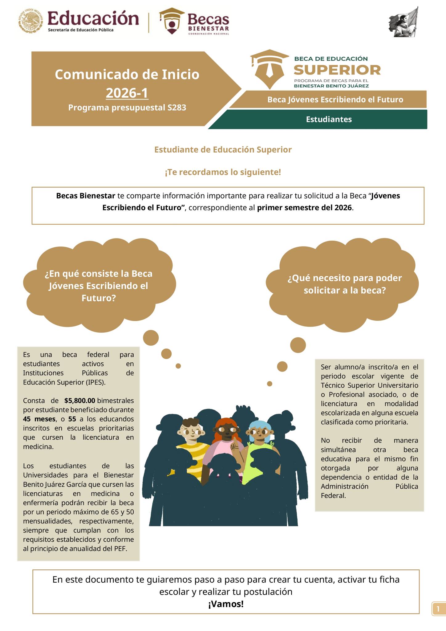 📣 Aviso 📣 Estimada comunidad estudiantil, se les informa que ya se ...
