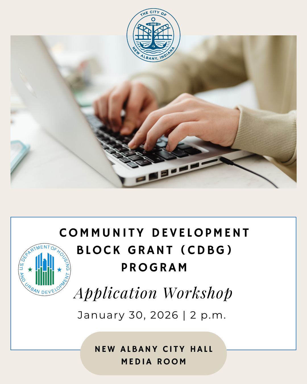 City - The City of New Albany is hosting a Community Development Block ...