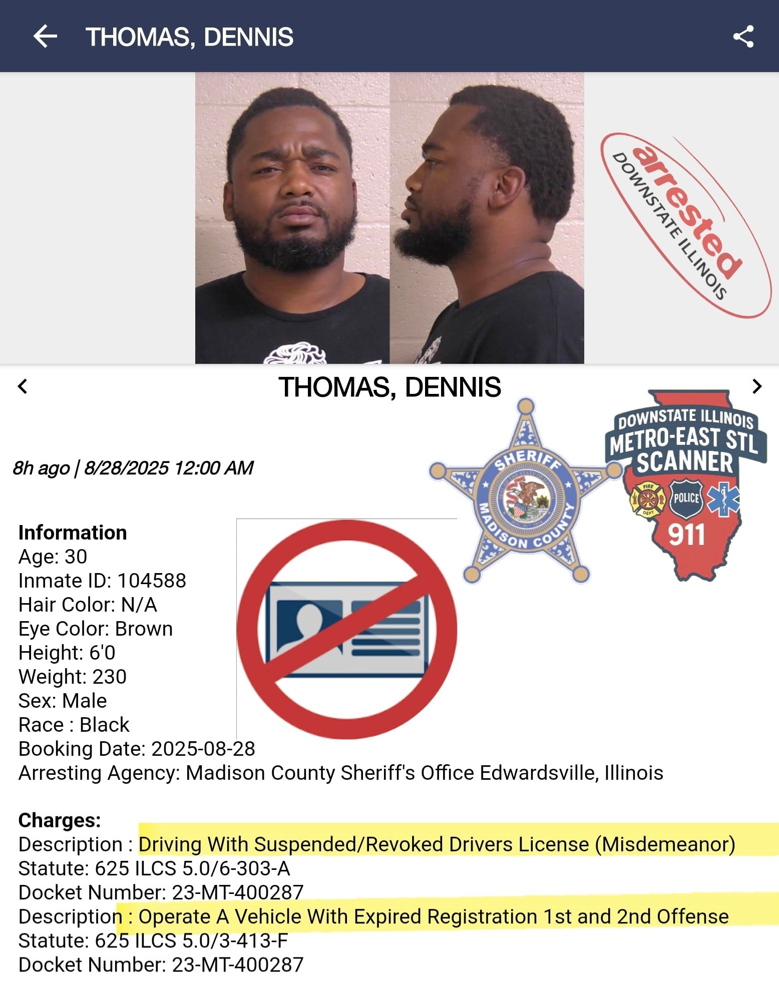 Dow... - Downstate Illinois-Metro East StL Scanner 911-DIMEcom