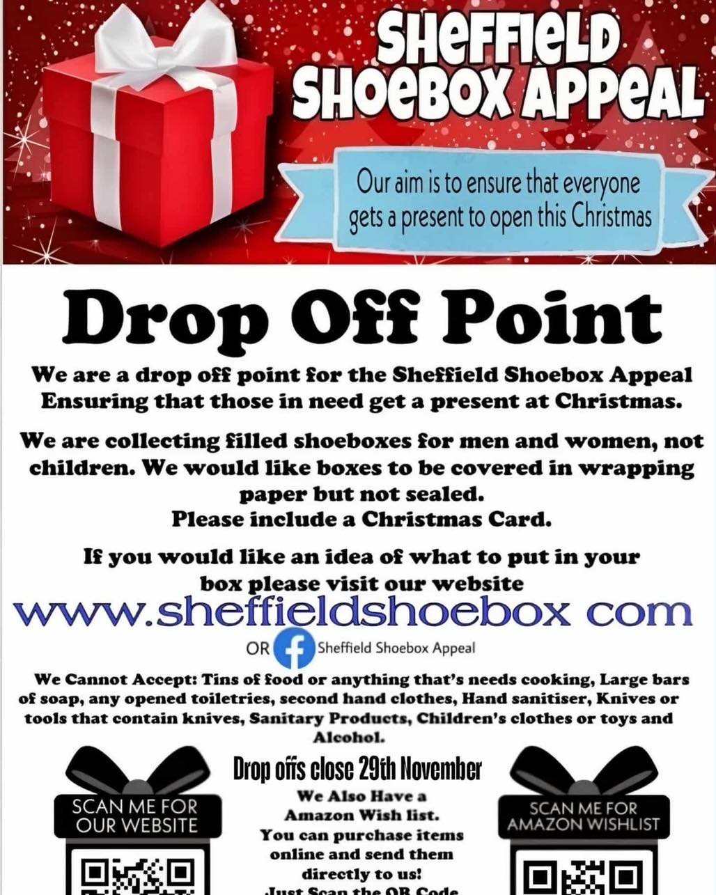 JPM - We’re proud to be a local drop-off point for the Sheffield ...