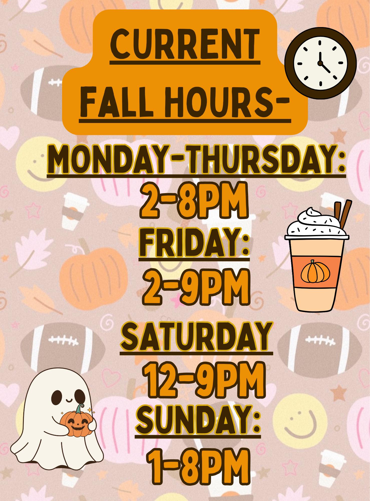 Hometown Swirls - 🍂 New Fall Hours Are Here! 🍂 As the... | Facebook