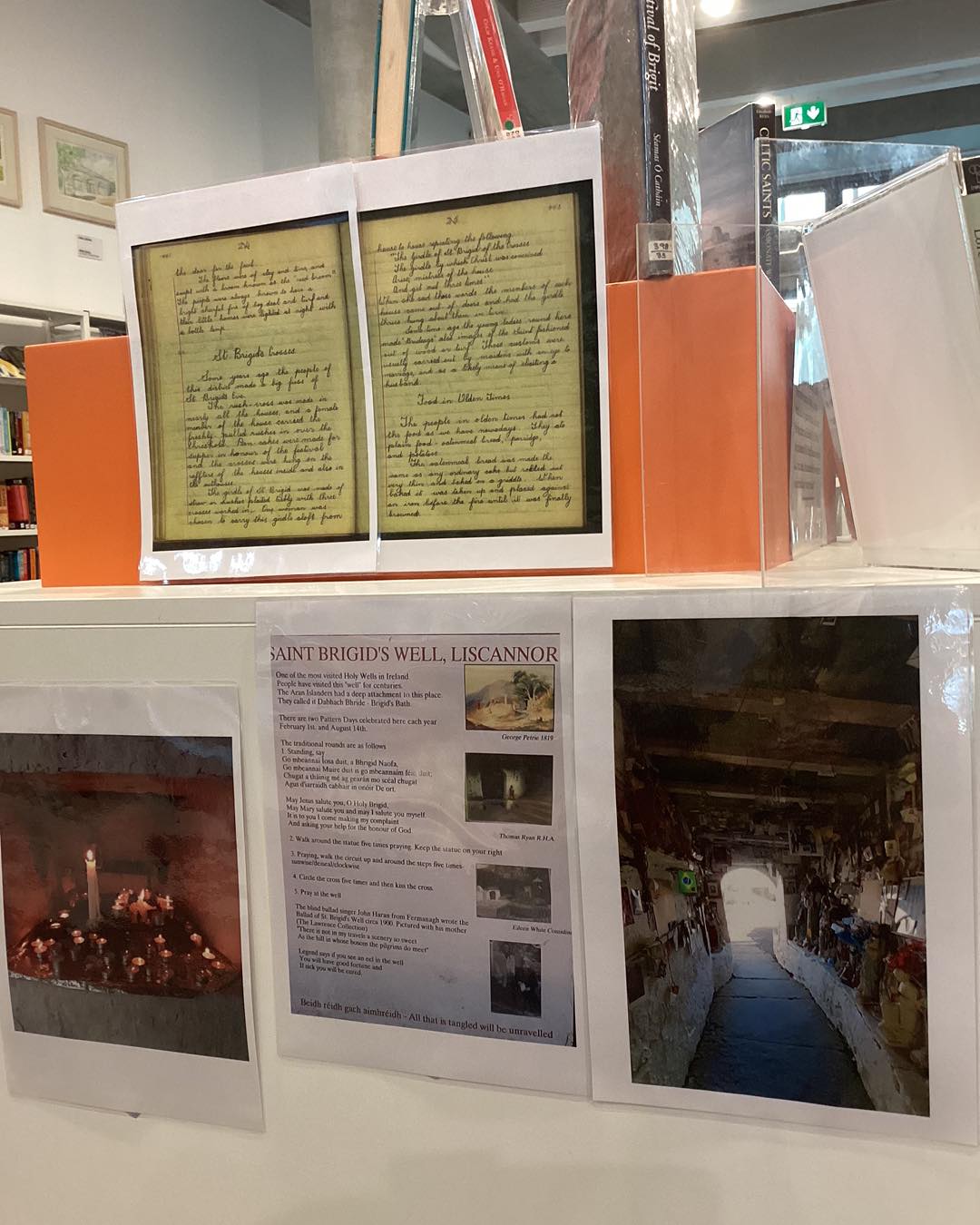 Clare Libraries - 🌿 St Brigid’s Display at De Valera... | Facebook