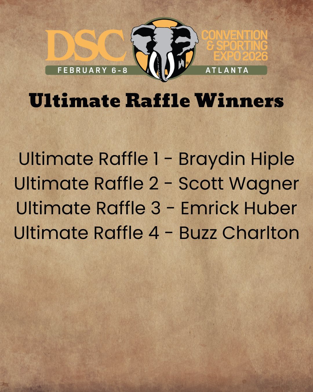 DSC - Congratulations to our 2026 DSC Convention Raffle... | Facebook