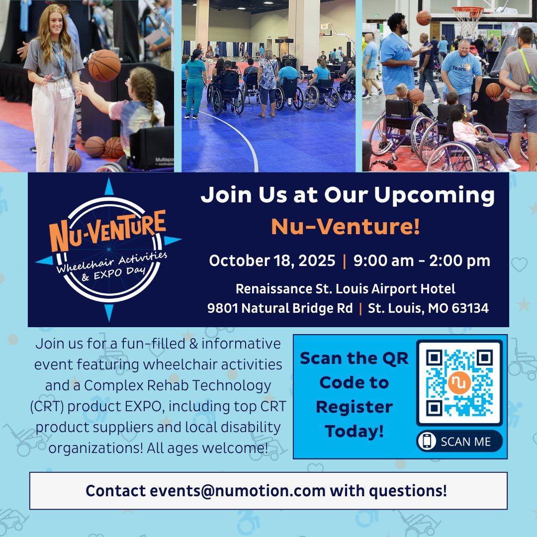 Numotion - Join us at the St. Louis Nu-Venture on Saturday, October 18 ...