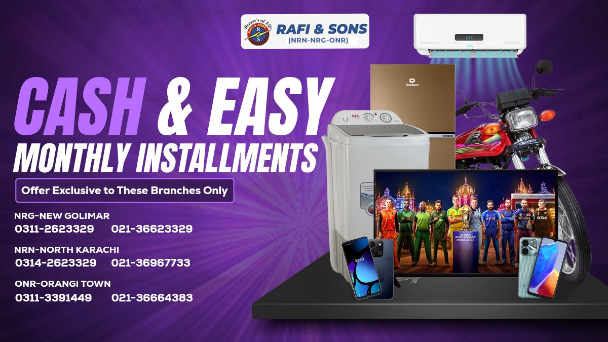 Rafi & Sons Electronics | Karachi