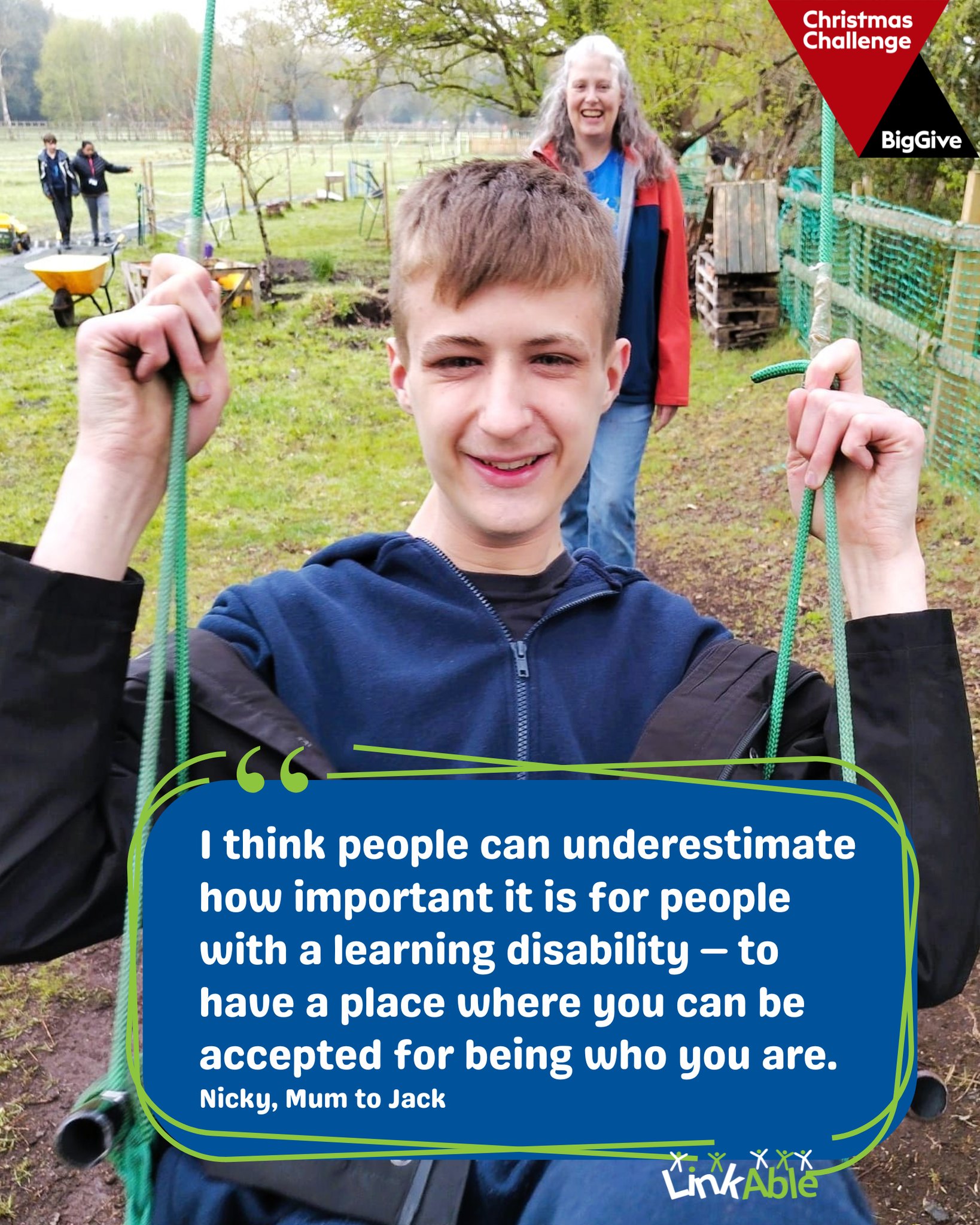 LinkAble - Support our Big Give Christmas Challenge and have double the ...