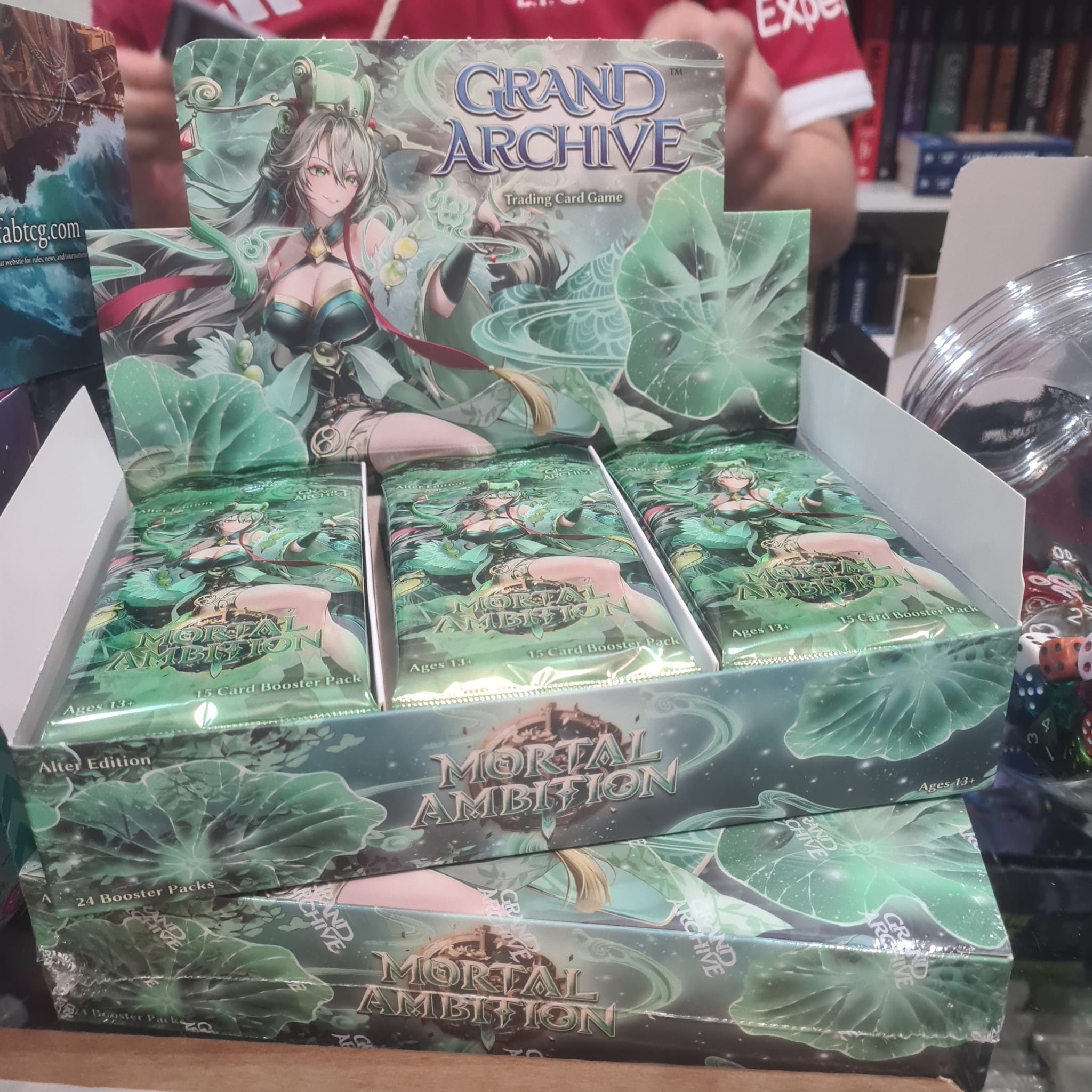 The Mortal Ambition set for Grand Archive TCG is now available 