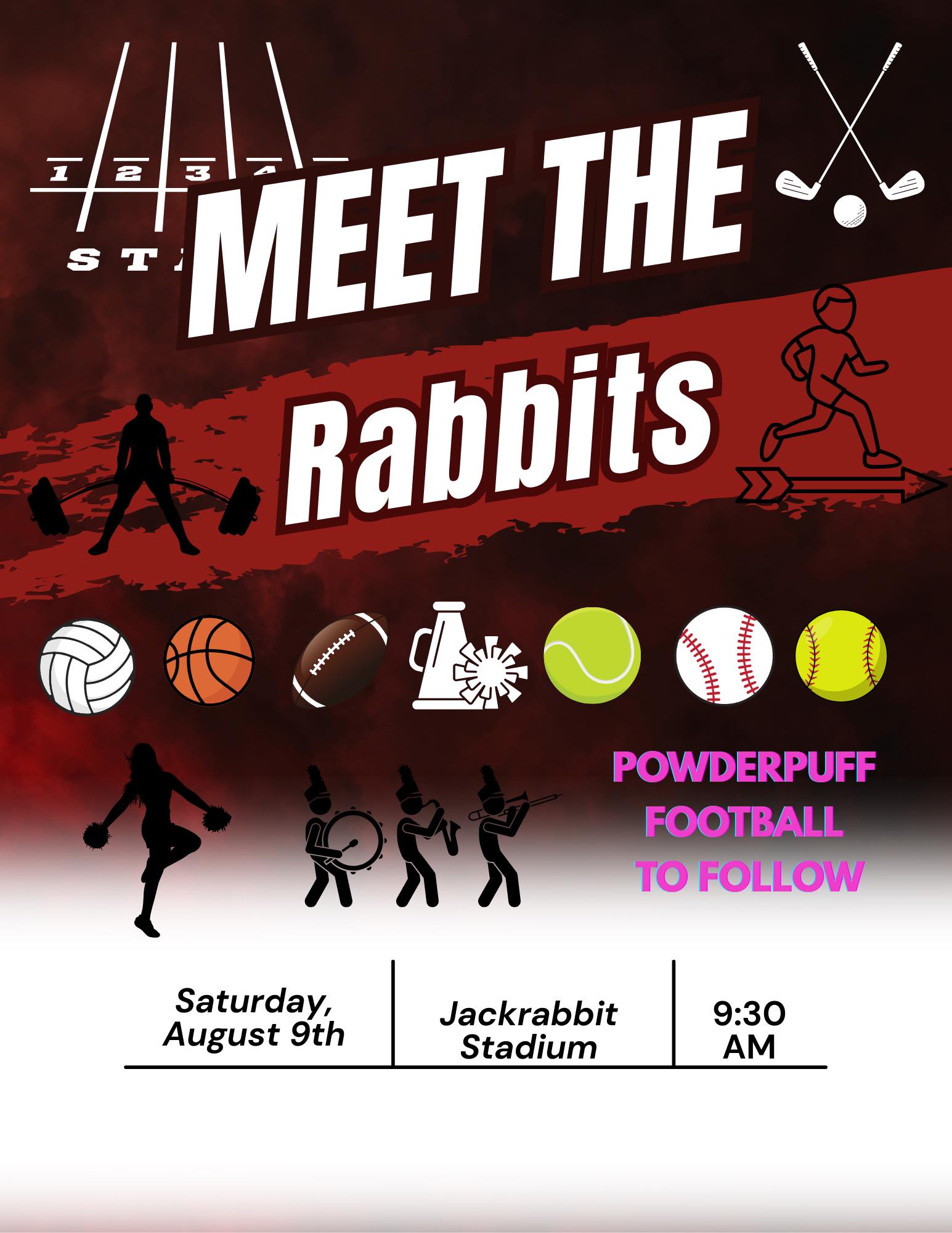 Bowie - ‼️MEET THE RABBITS‼️ Come out and show your Jackrabbit pride as ...