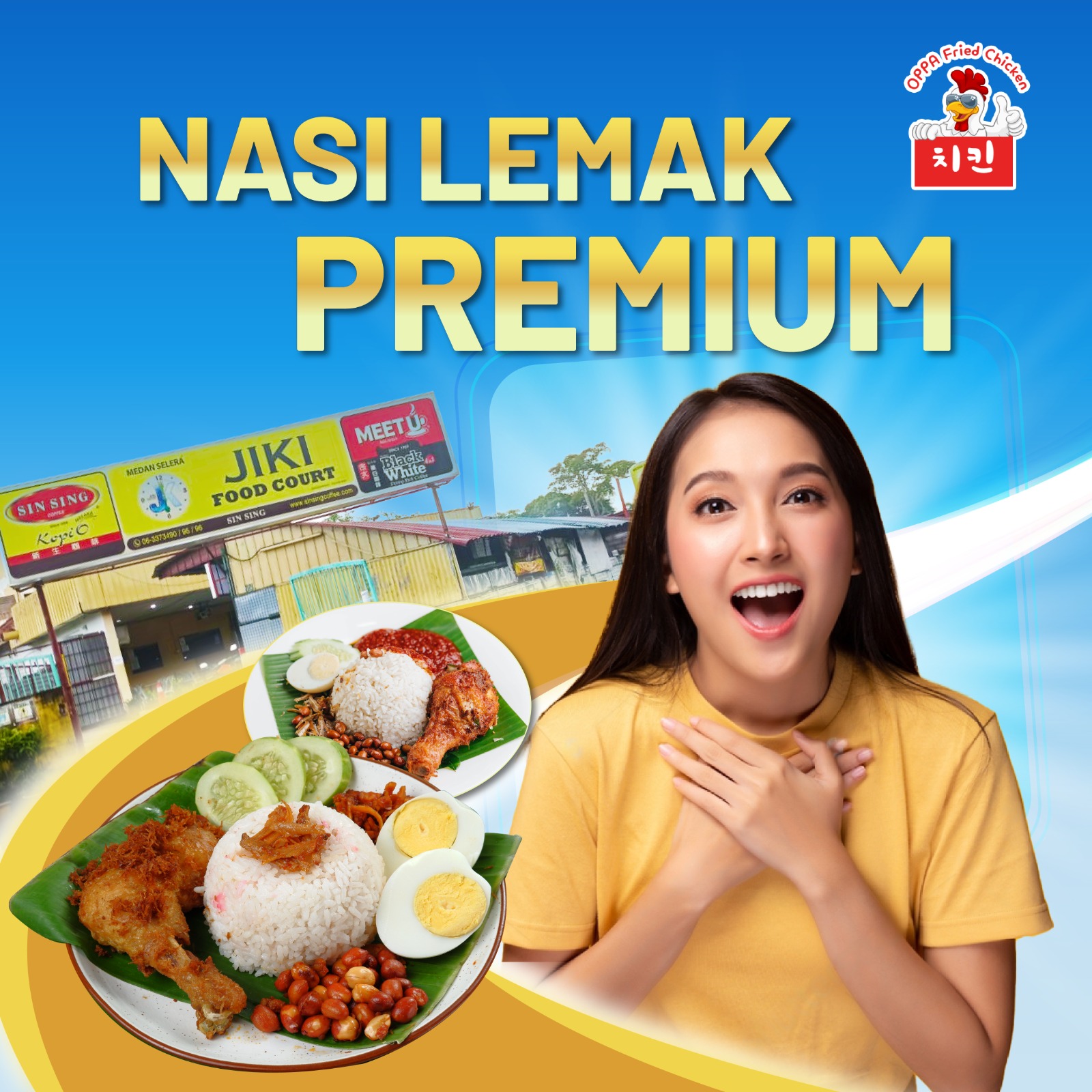 OPPA Korean Chicken | Bukit Baru