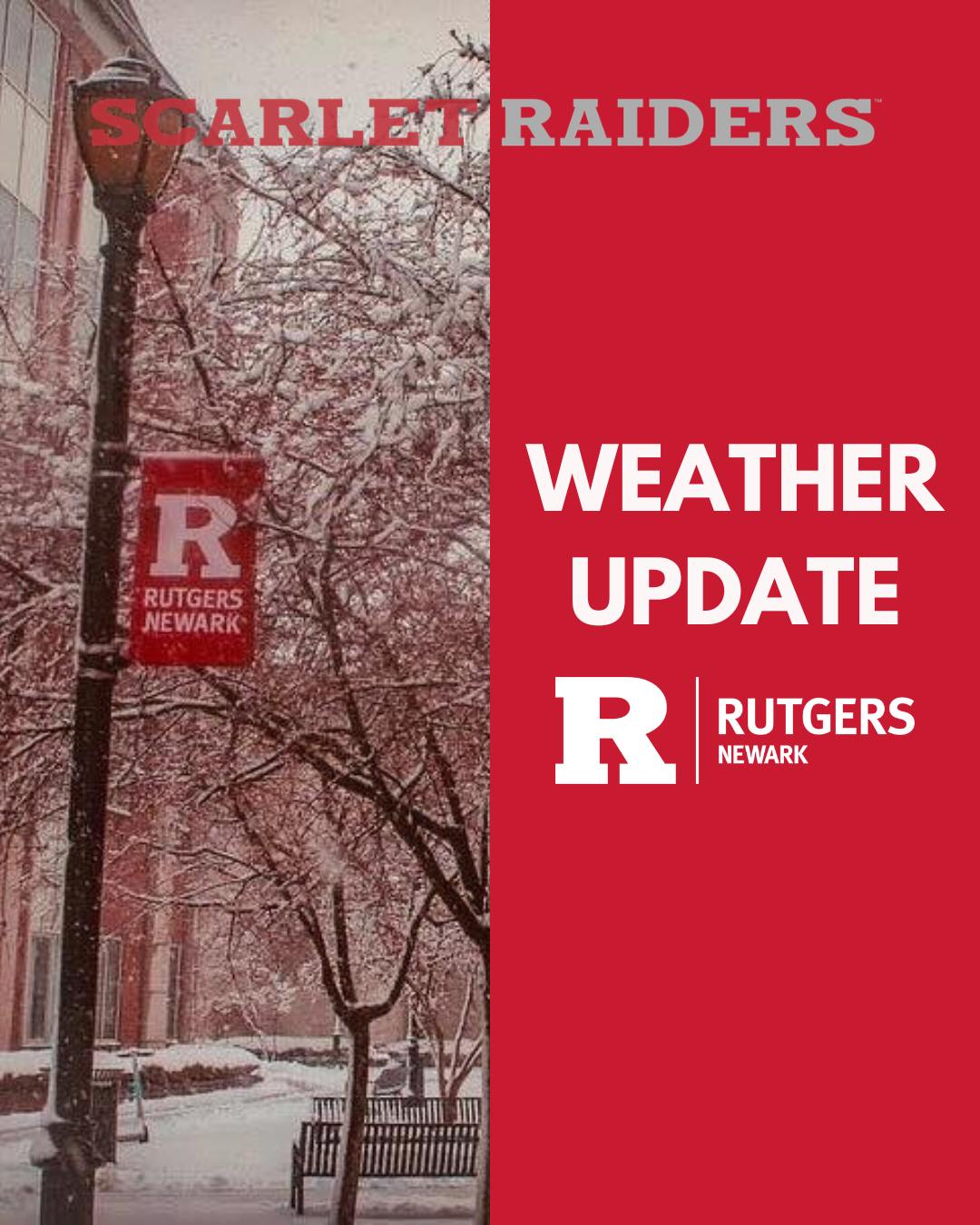 ️ UPDATE for Wednesday,... - Rutgers University—Newark | Facebook