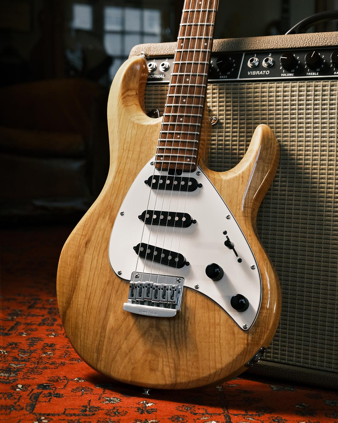 Late '80s USA Music Man goodness. This 1989 Ernie Ball Music Man