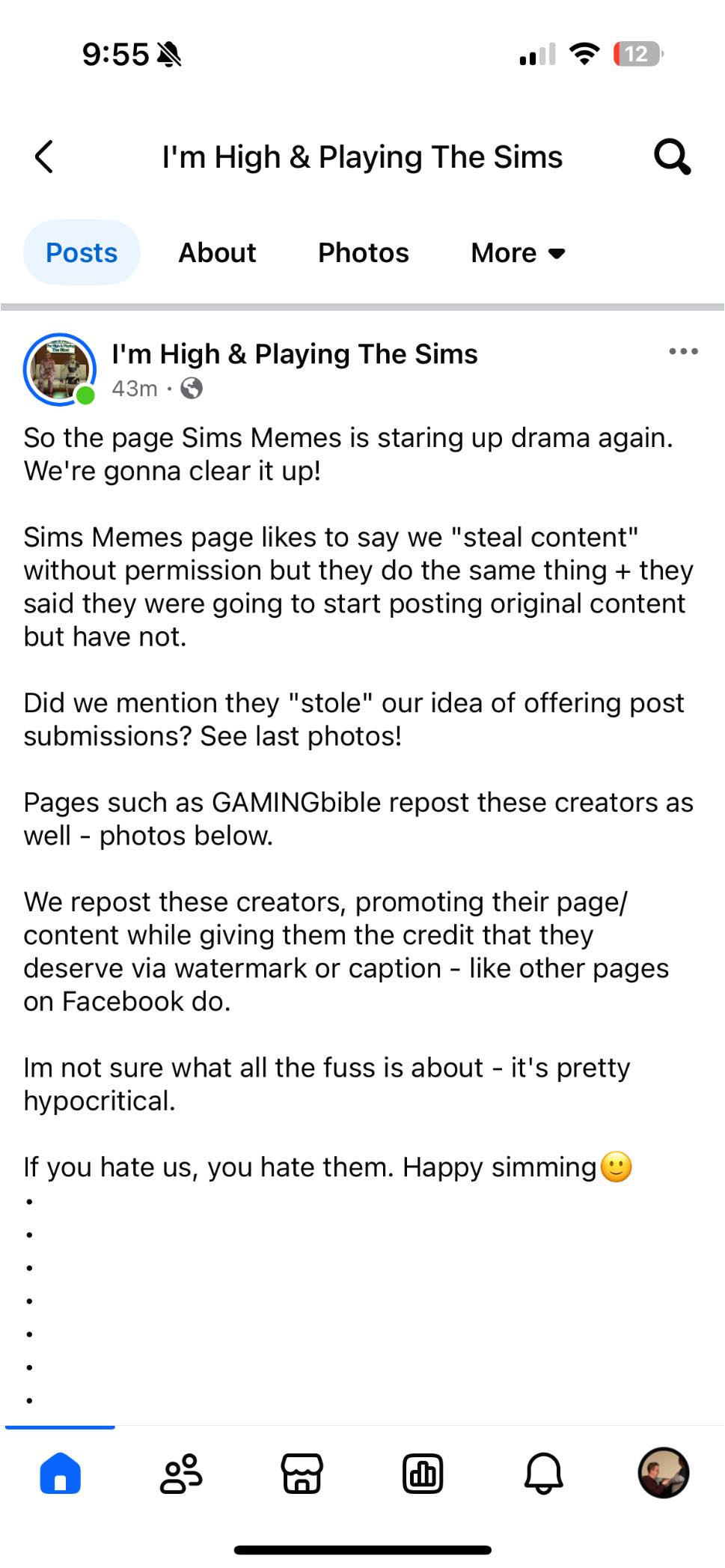Sims Memes - Edit to add screenshots of proof where i... | Facebook