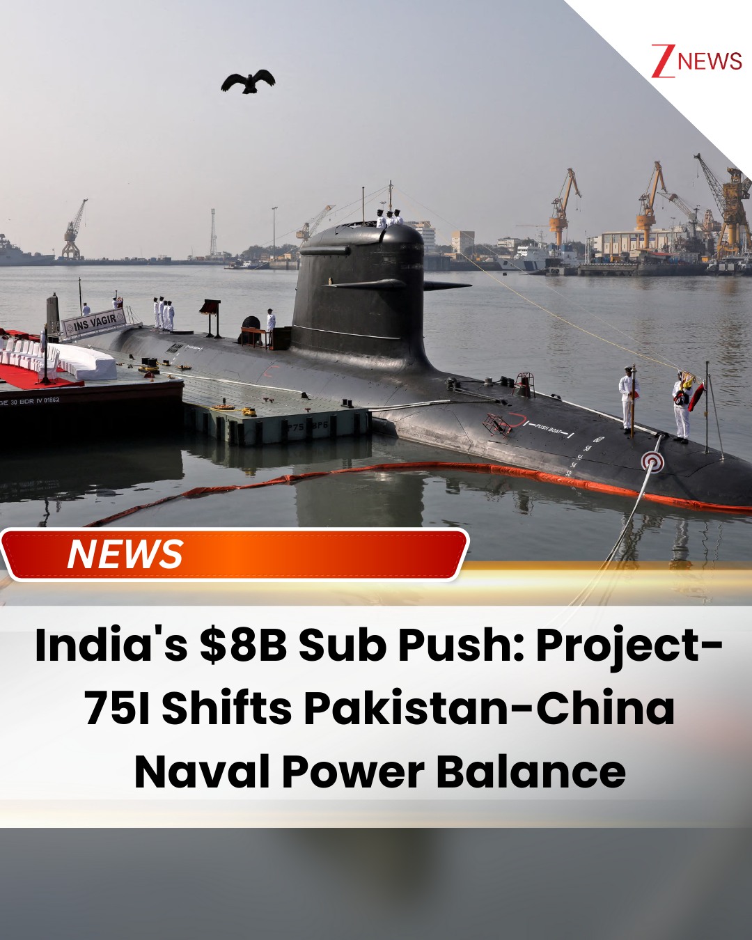 Zee - India’s $8 Billion Submarine Push: How Project-75I Is Changing ...