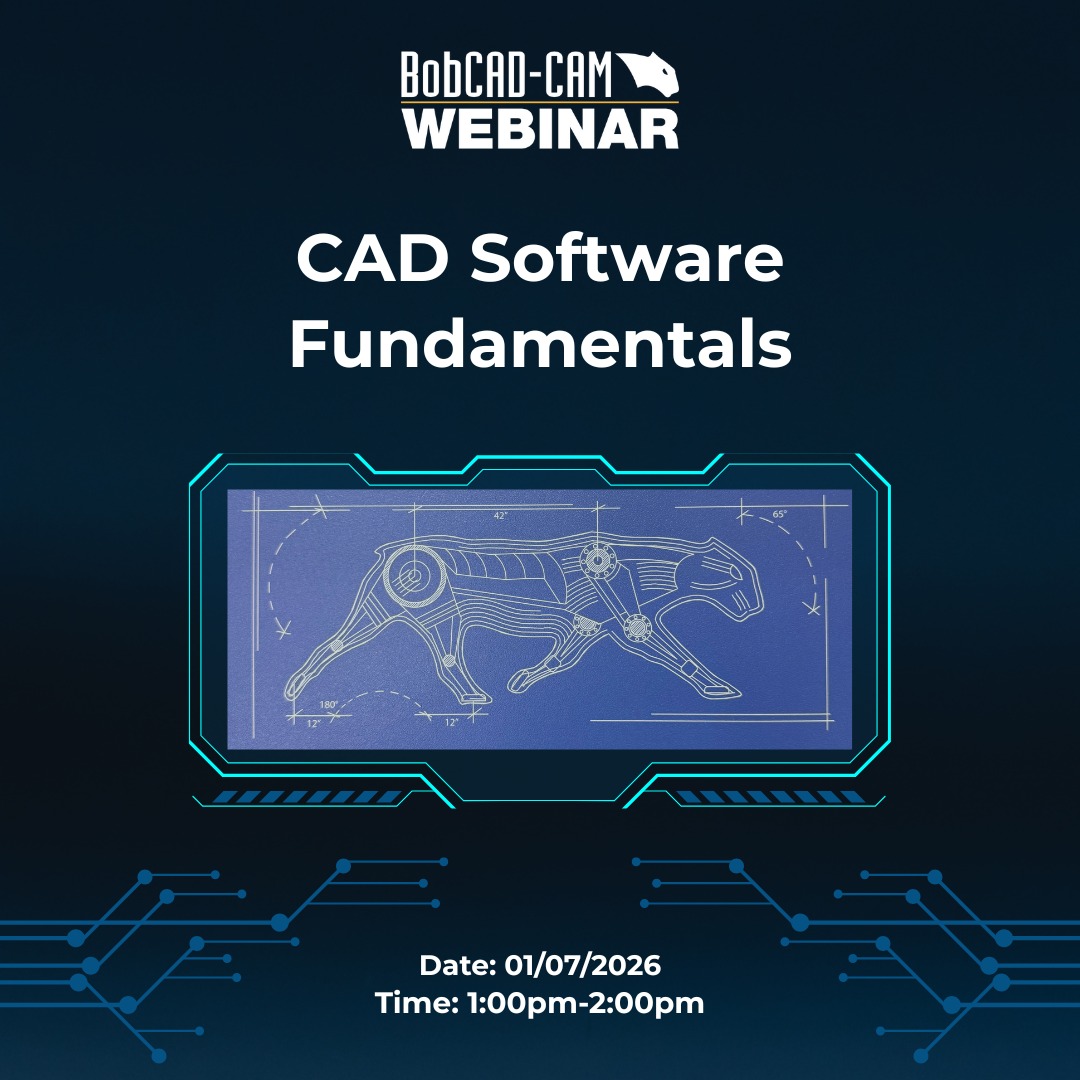 BobCAD-CAM - Start 2026 by mastering the basics of CAD. We’re kicking ...
