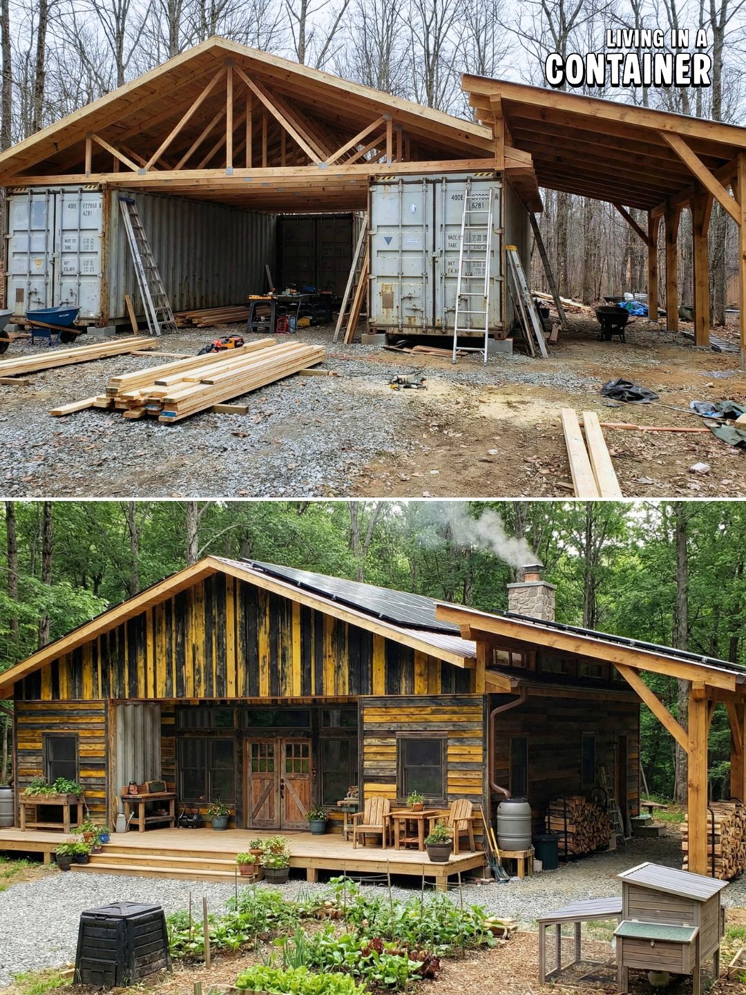 Curated visual reference: Fresh Look at Living The Gap Hack How To Build A Massive Cabin