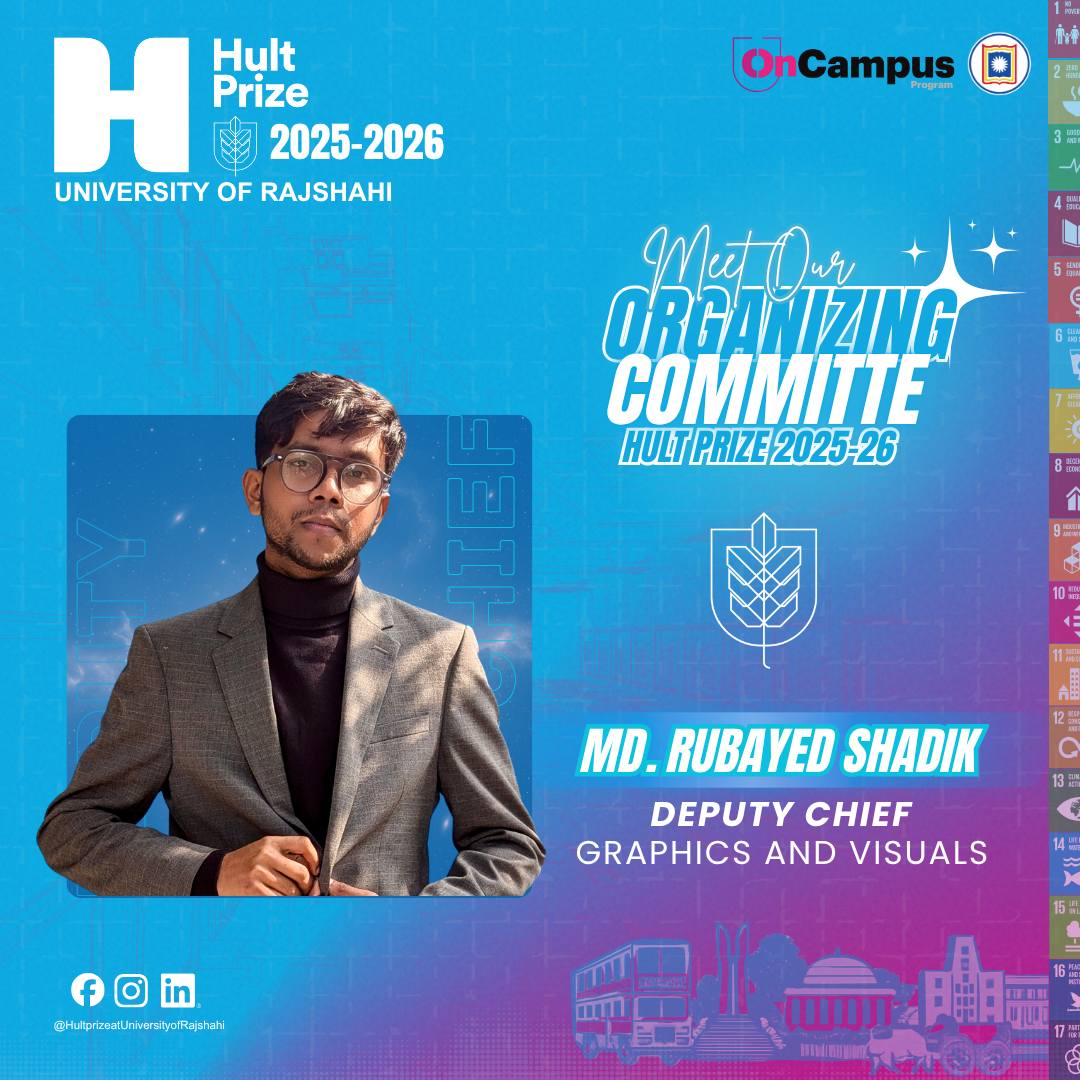 Hult Prize at... - Hult Prize at University of Rajshahi