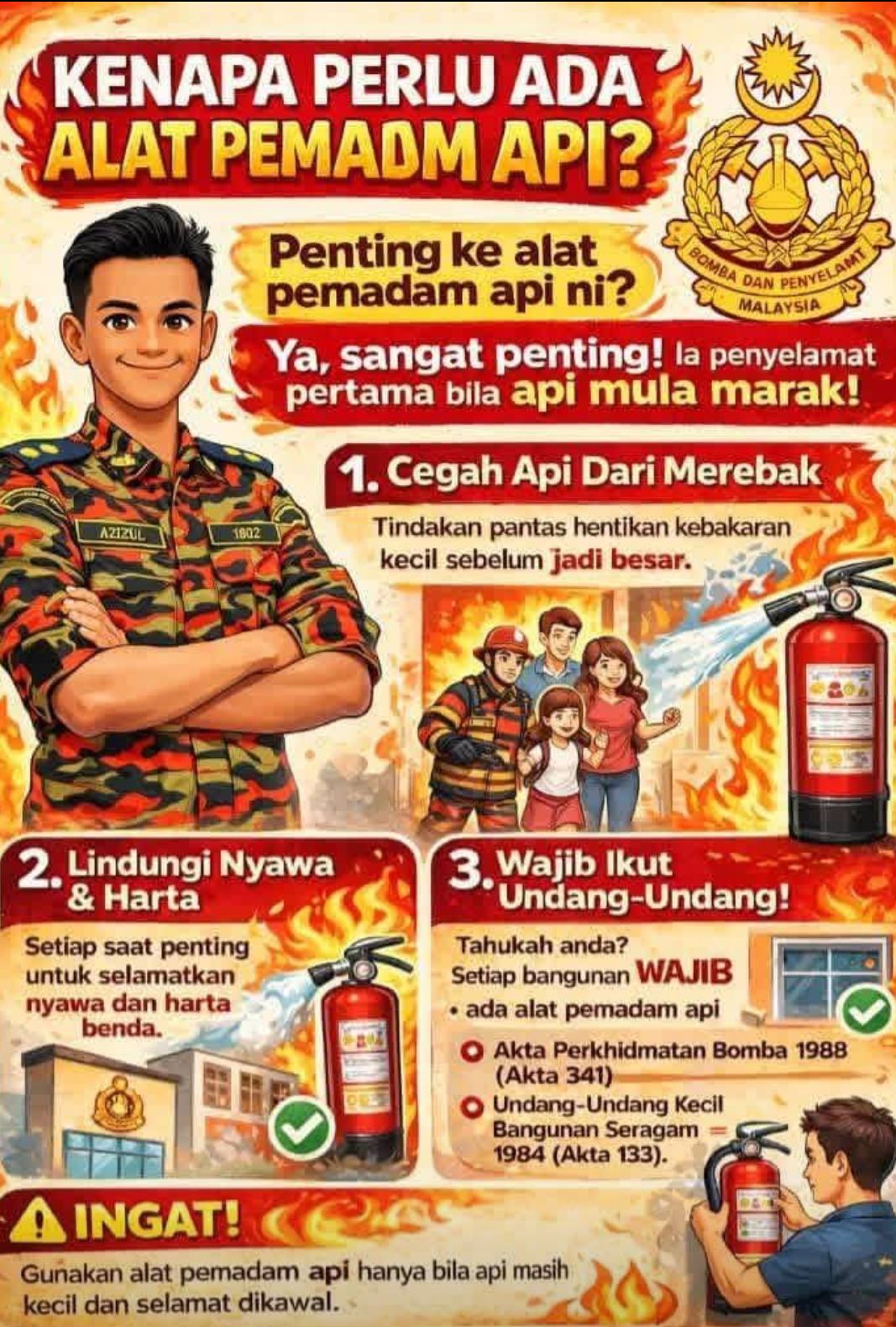 JANGAN! Ambil... - Balai Bomba dan Penyelamat Sekinchan | Facebook
