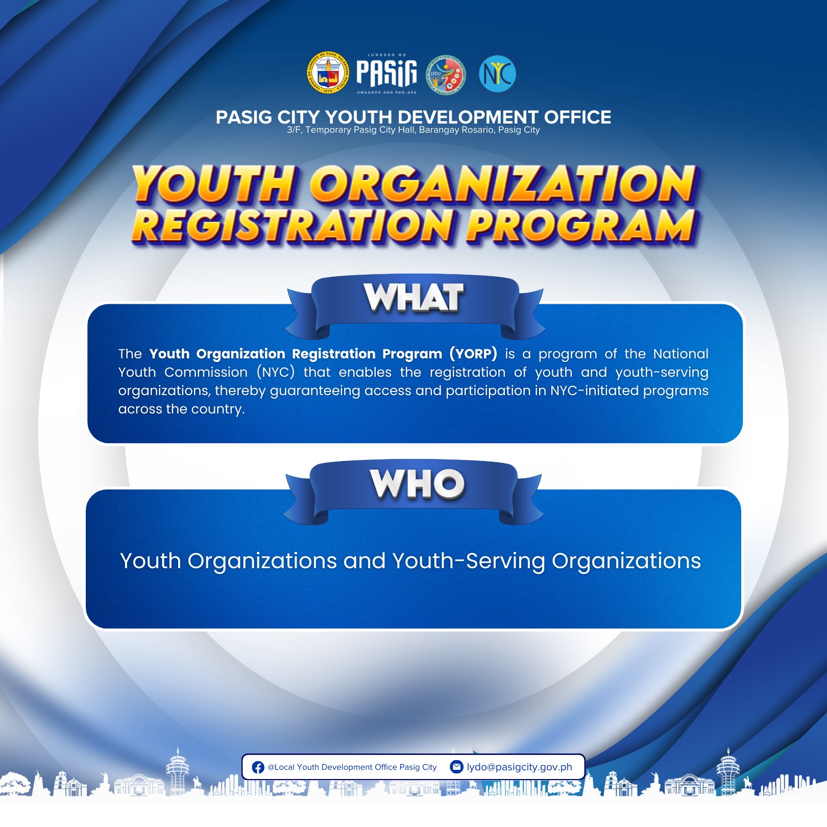 Pasig City Public... - Pasig City Public Information Office