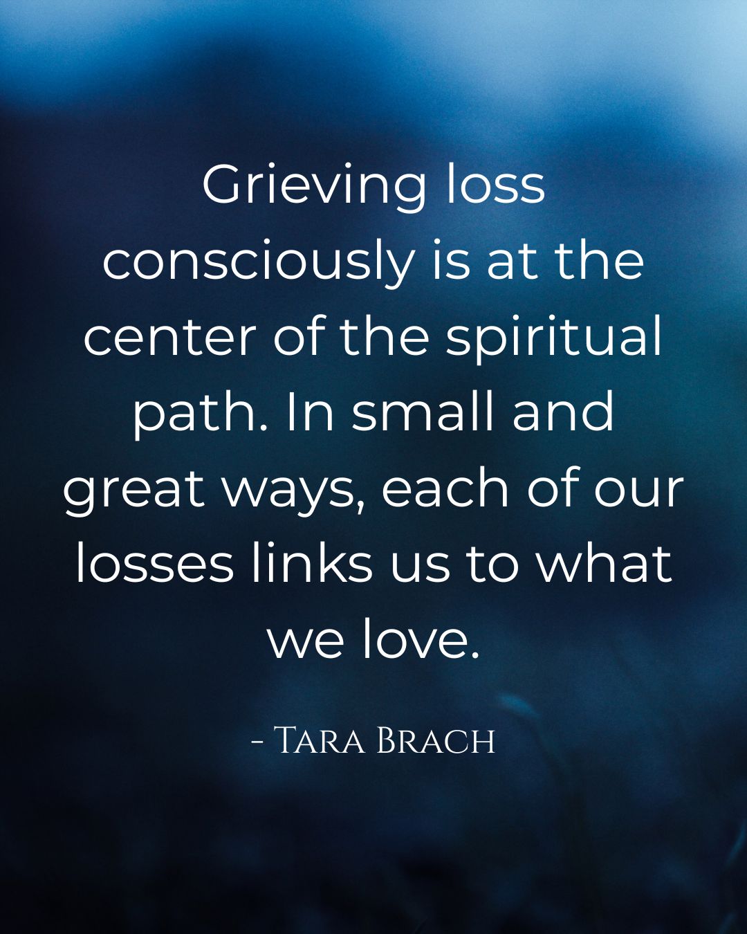 Tara - Grieving loss consciously is at the center of the spiritual path ...