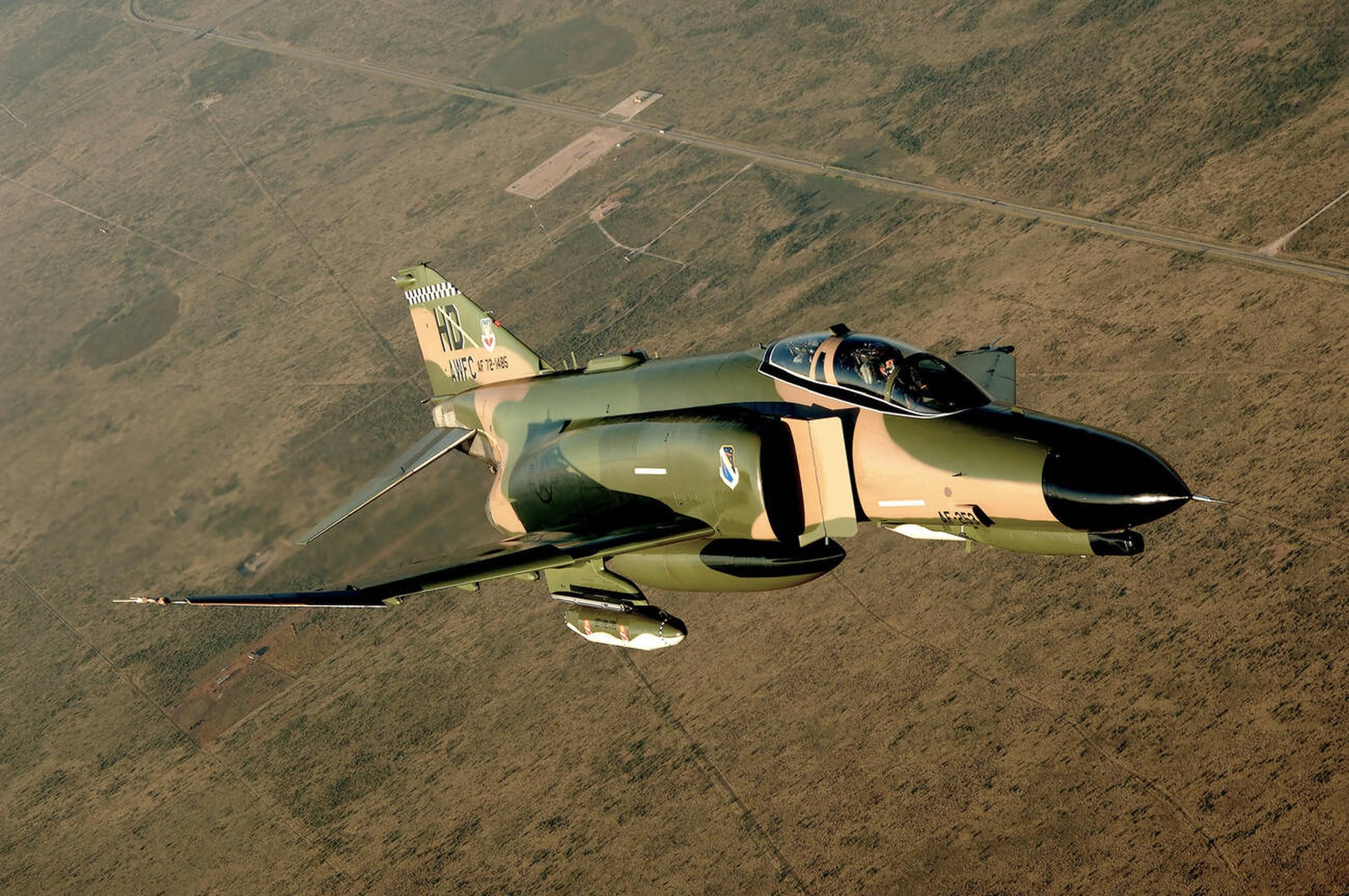 I may not be a huge fan of the F-4 Phantom II, but I believe it is 