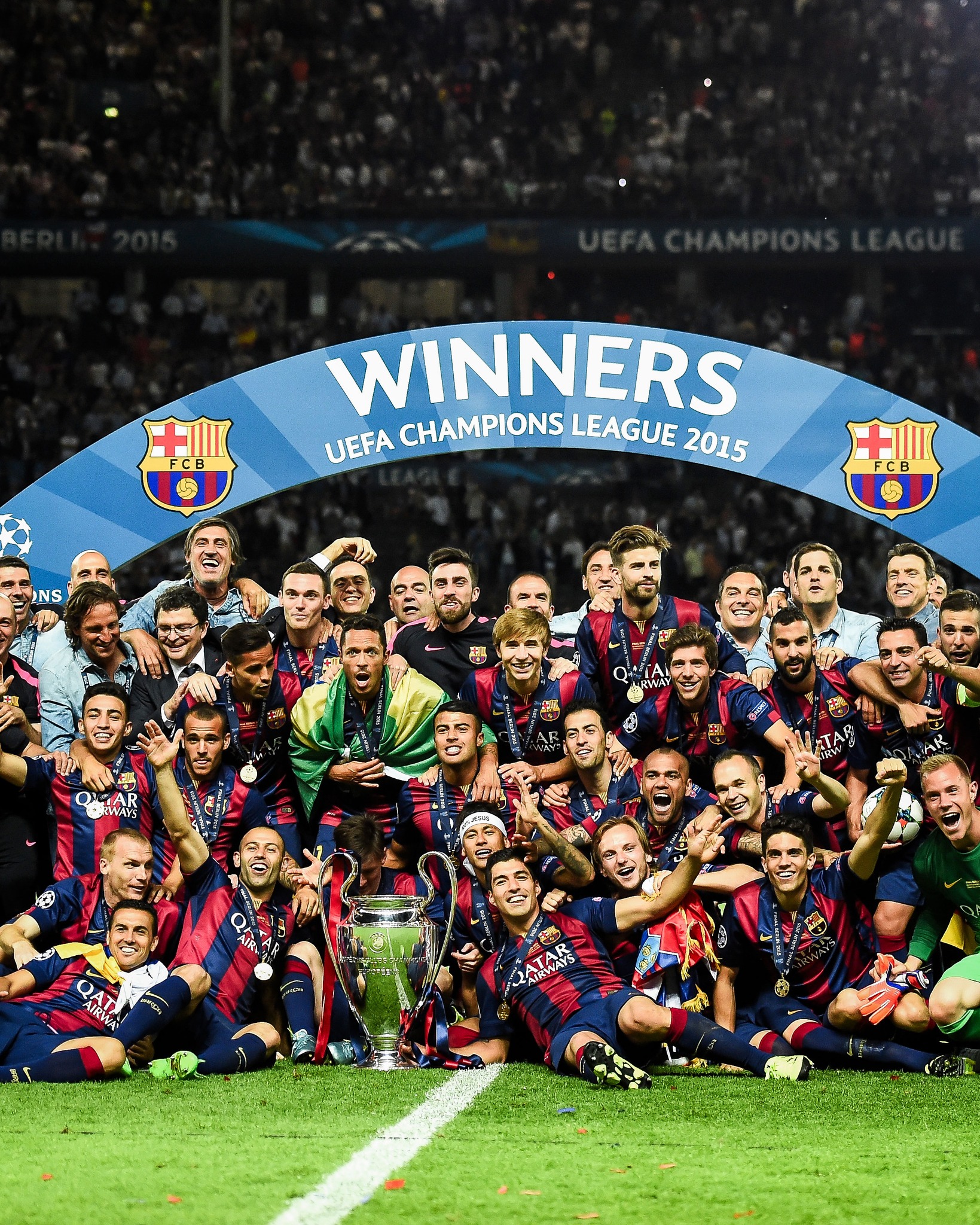 🔙| Today in 2015 FC Barcelona won the UEFA Champions League Final