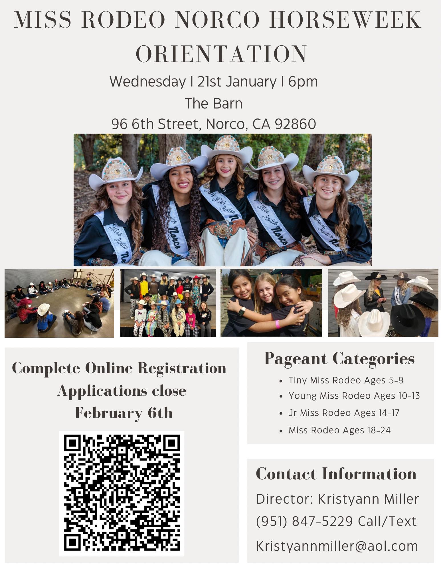 Norco Horseweek Rodeo Queen Pageant | Norco CA