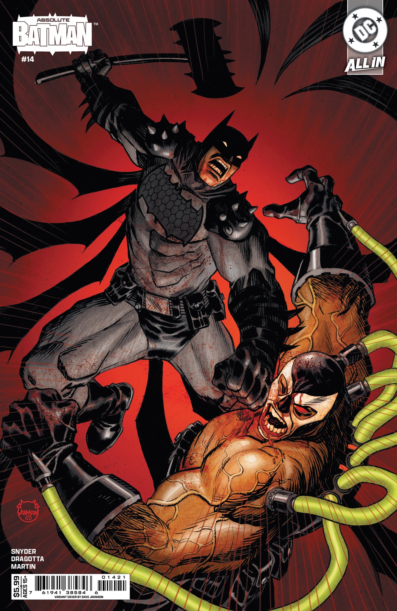 PHIL'S - ABSOLUTE BATMAN #14 CVR B DAVE JOHNSON CARD STOCK VAR (W ...