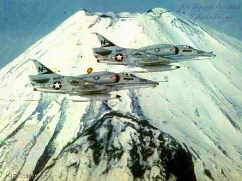 Now and Then 🗻 🛫 January 2026 and January 1984. Naval Air