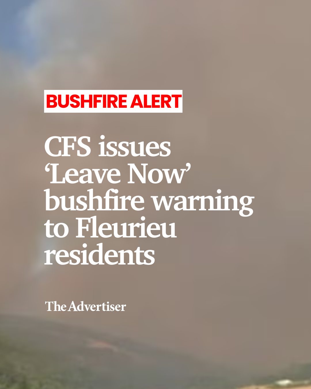 The Advertiser - 📌 #BREAKING: https://bit.ly/3LH0mfJ CFS... | Facebook