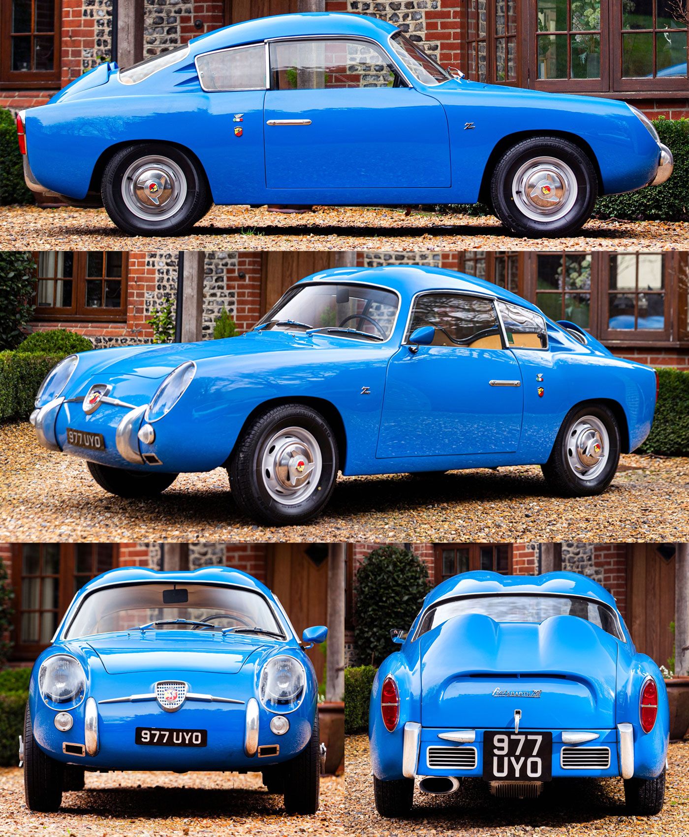 Amazing - 1959 Fiat-Abarth 750 GT 'Double Bubble' Zagato's lightweight ...
