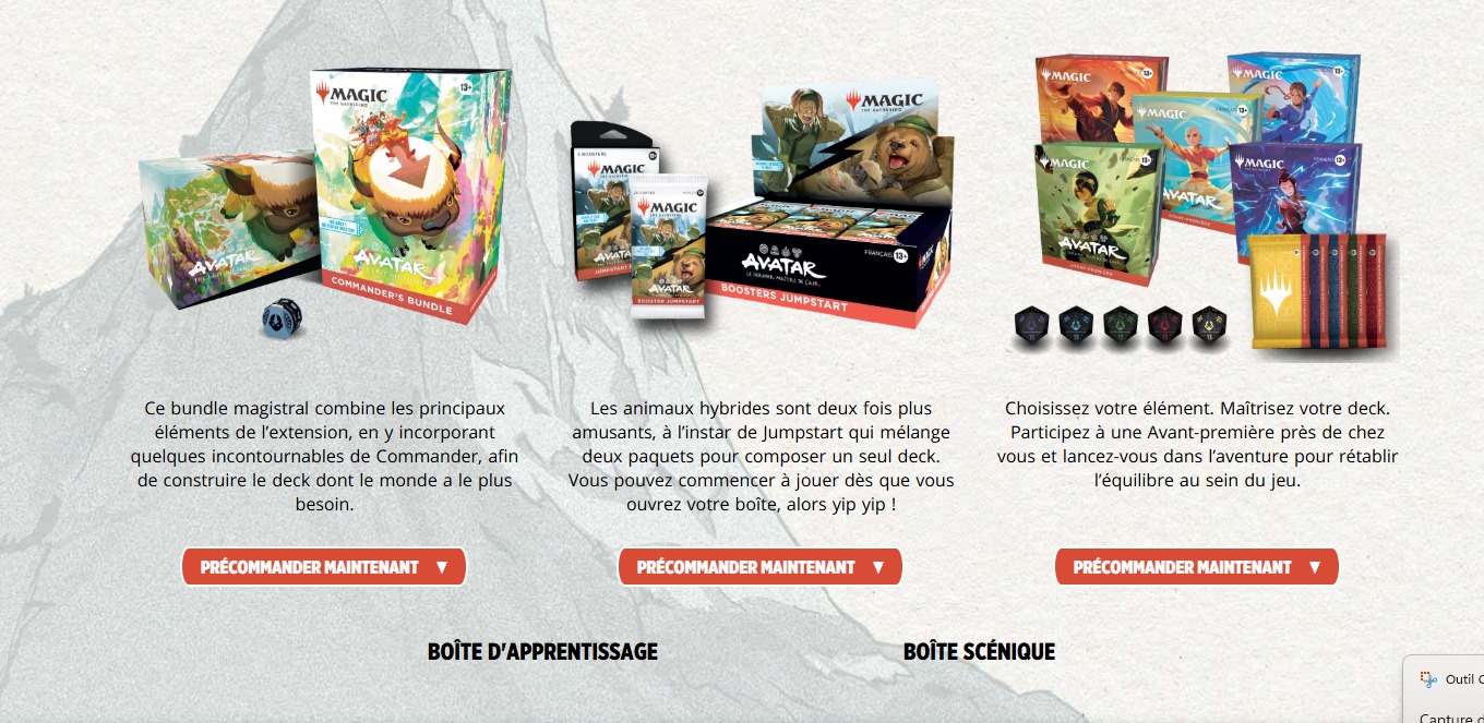 Bundle Magic: The Gathering X Avatar – 9 Boosters, Carte Promo Exclusive, Dès Réception