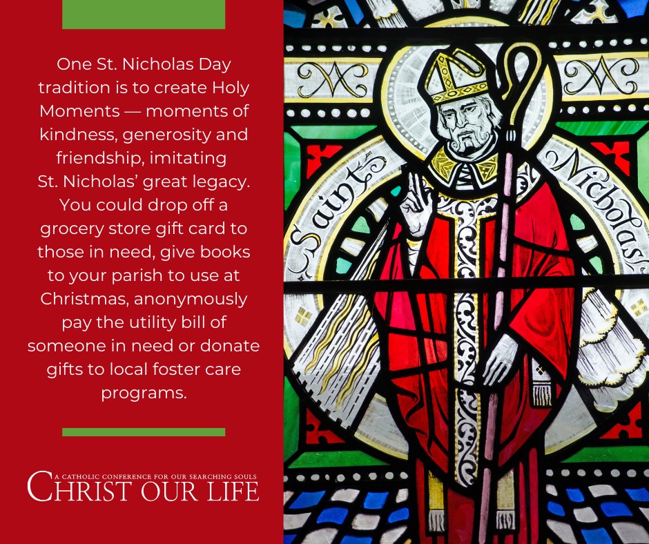 Christ - The Feast of Saint Nicholas is celebrated annually on Dec. 6 ...