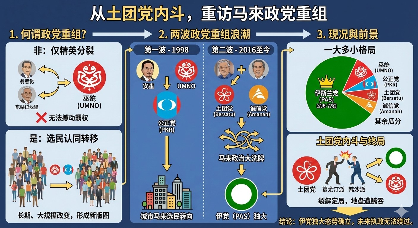 土团党内斗愈发白热化，马来政党将再度重组？... - 当今大马 (Malaysiakini Chinese Version) | Facebook