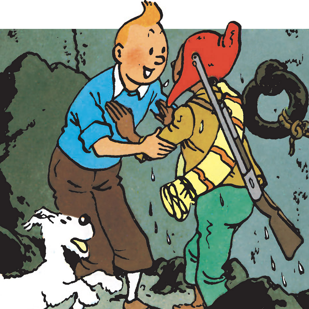 Tintin - 🇧🇪 👬 Avec son courage, sa curiosité et sa soif de vérité ...