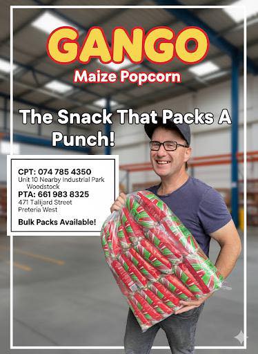 Gango Maize Popcorn - Maputi