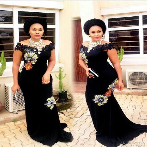 chinese dress ladies Aso Ebi Dresses,Wedding Guest, Lace style,Owanbe ,Aso ebi dress, Women  Dress, African Lace Gown, Dress for Women, Evening Dress, Nigerian Trendy main image 0